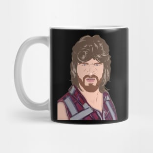 Red flannel Mug